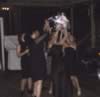 Blurry Action Shot of Bouquet Toss (22,140 bytes)