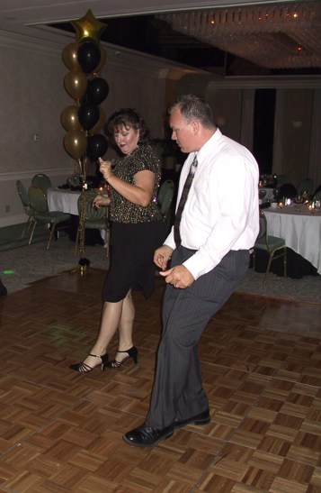 Audra (Shardine) Fox and husband dancing to country music