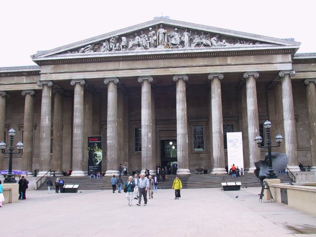 Outside the British Museum