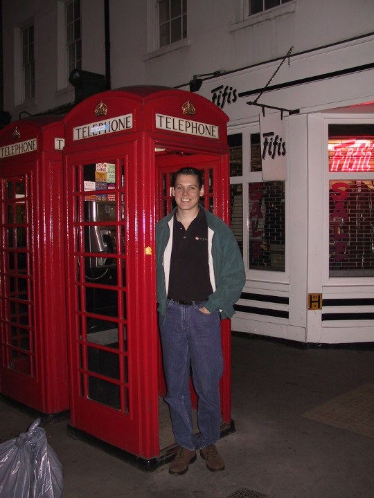 Me at a phone booth